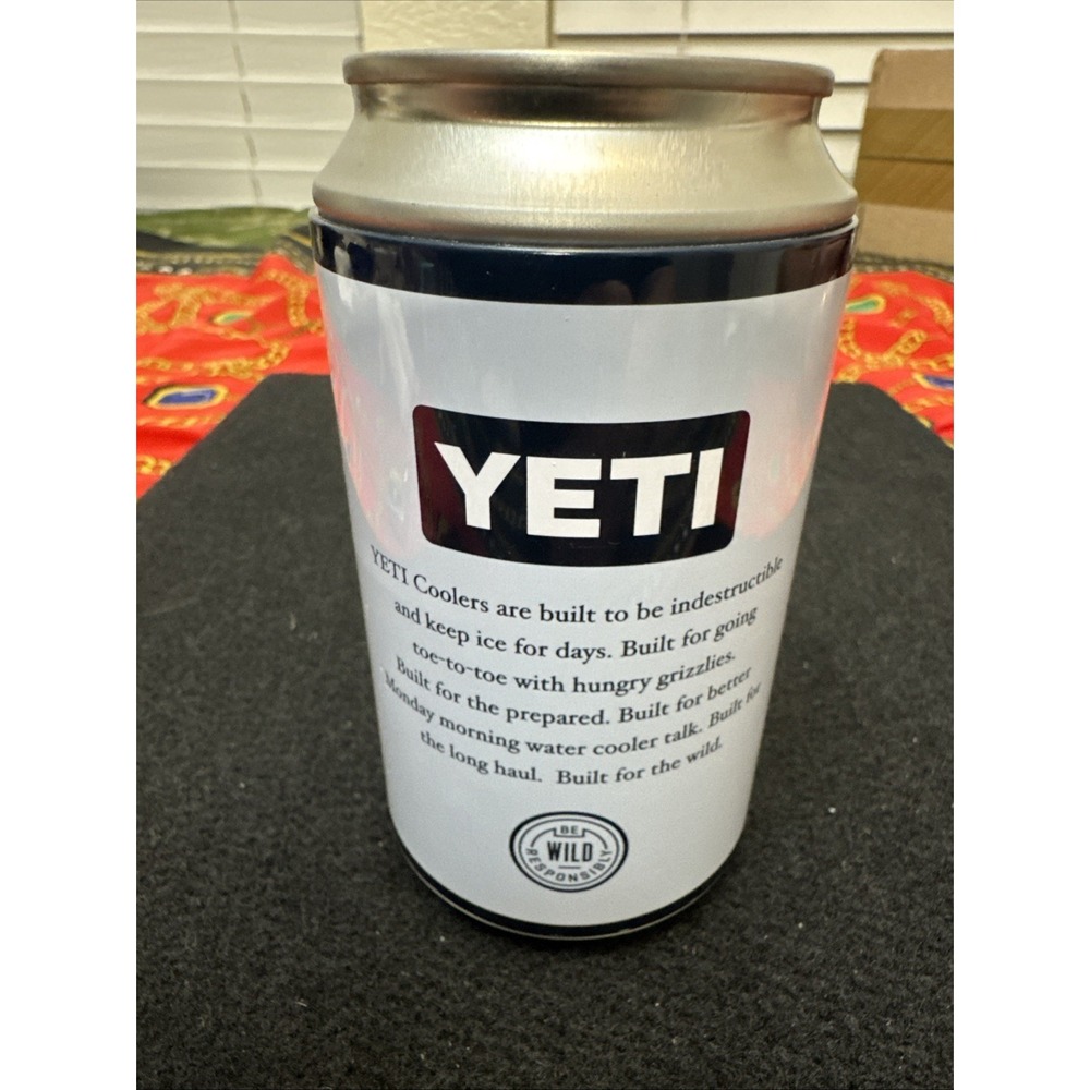 Limited Edition "Yeti" Pop Top Stowaway/Stash false top can Coolers 12oz can - Picture 4 of 8